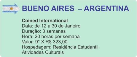 Intercâmbio para Buenos Aires - Argentina